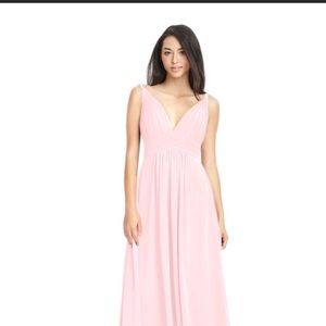 Azazie Maren Bridesmaids Dress in Blushing Pink